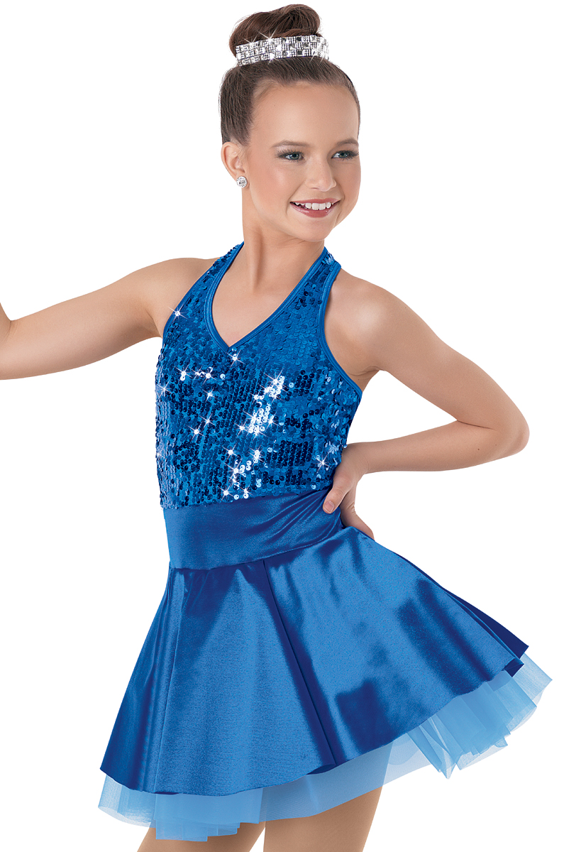 Weissman™ | Ultra Sparkle Sequin Satin Dress