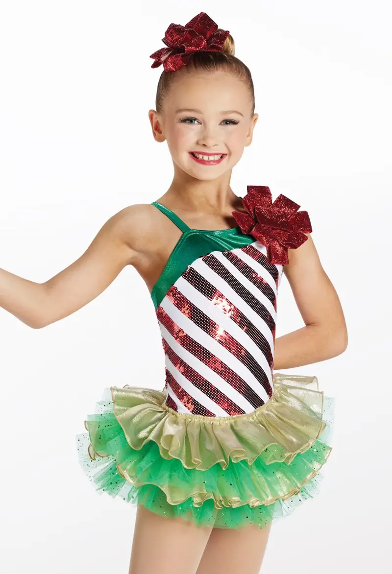 sachin and babi light blue dress Weissman 'Last Christmas' Holiday Shopper Character Dance Costume –  Blackfeather Dancewear main image 0