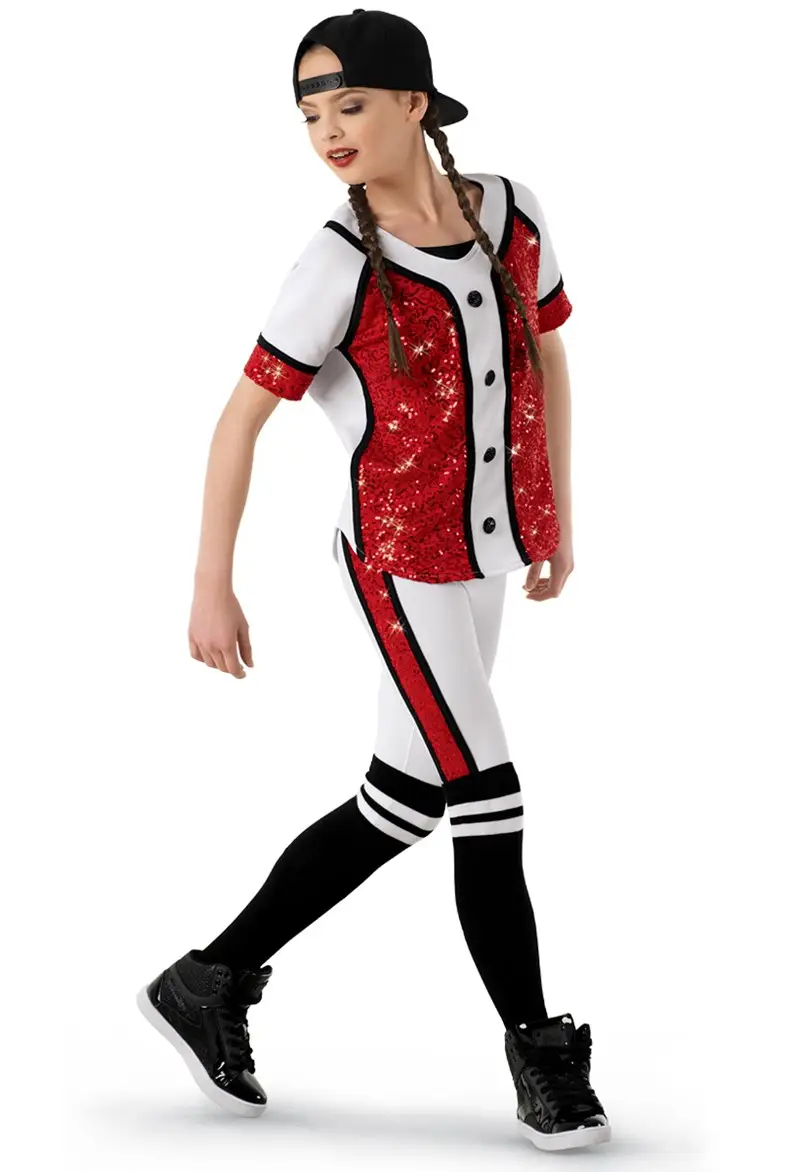 Weissman® | Hip-Hop Baseball Uniform Costume, image size:800x1172