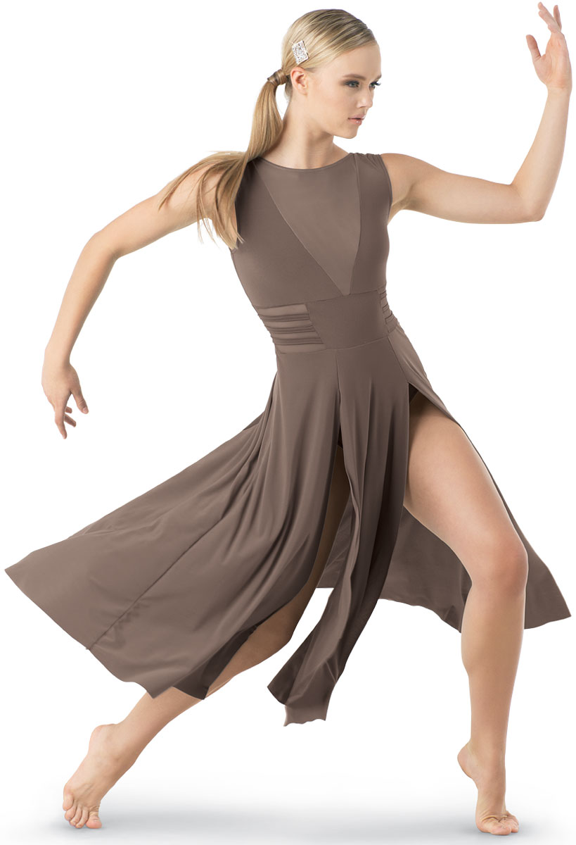 black lyrical dress