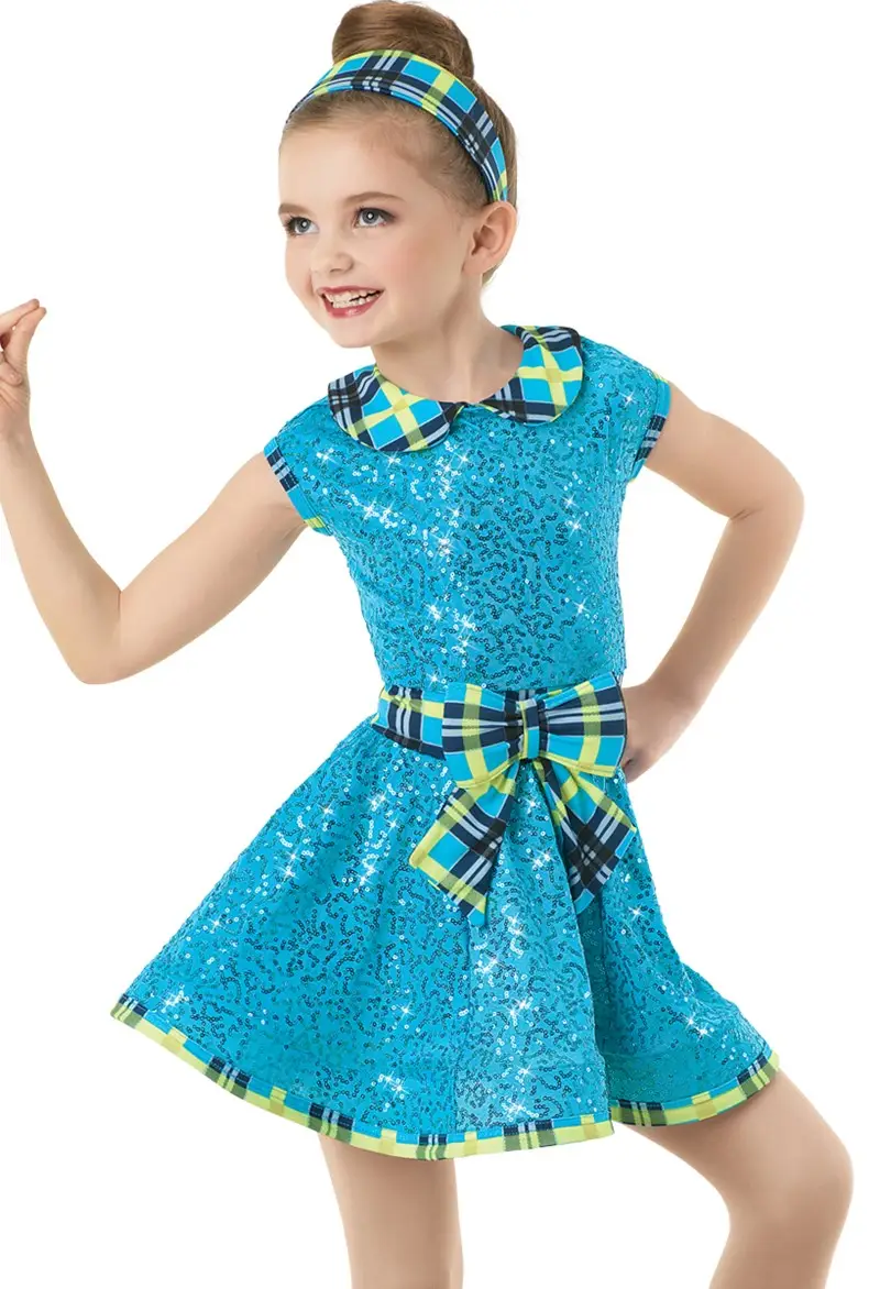 sequin peter pan collar dress Luna Luxe Dress