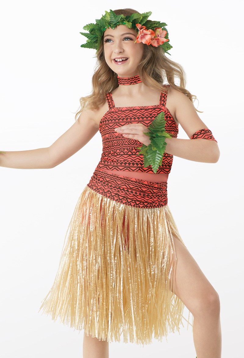 Moana Character Hula Dance Costume Weissman