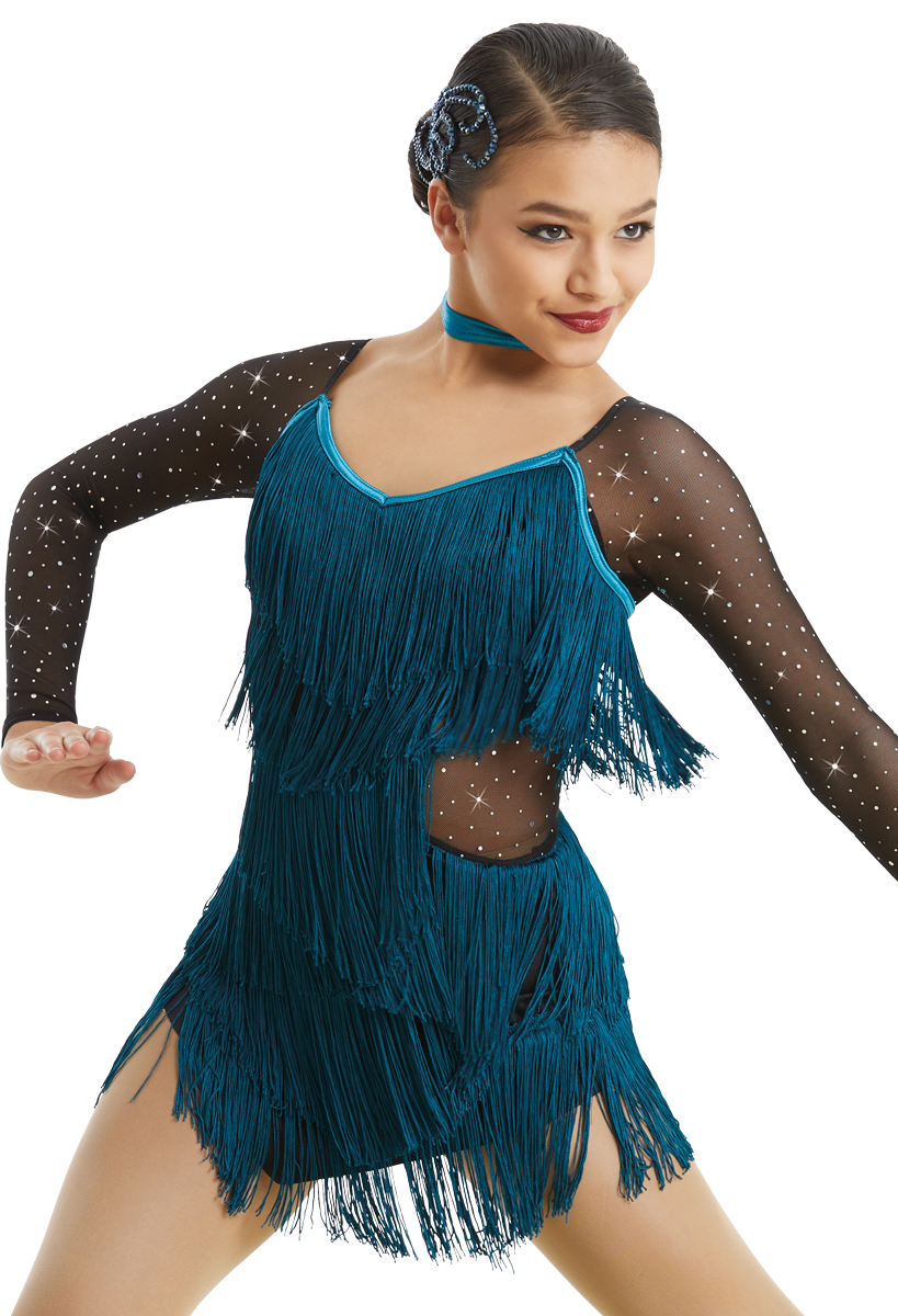 Long Sleeve Fringe Dress | Weissman®
