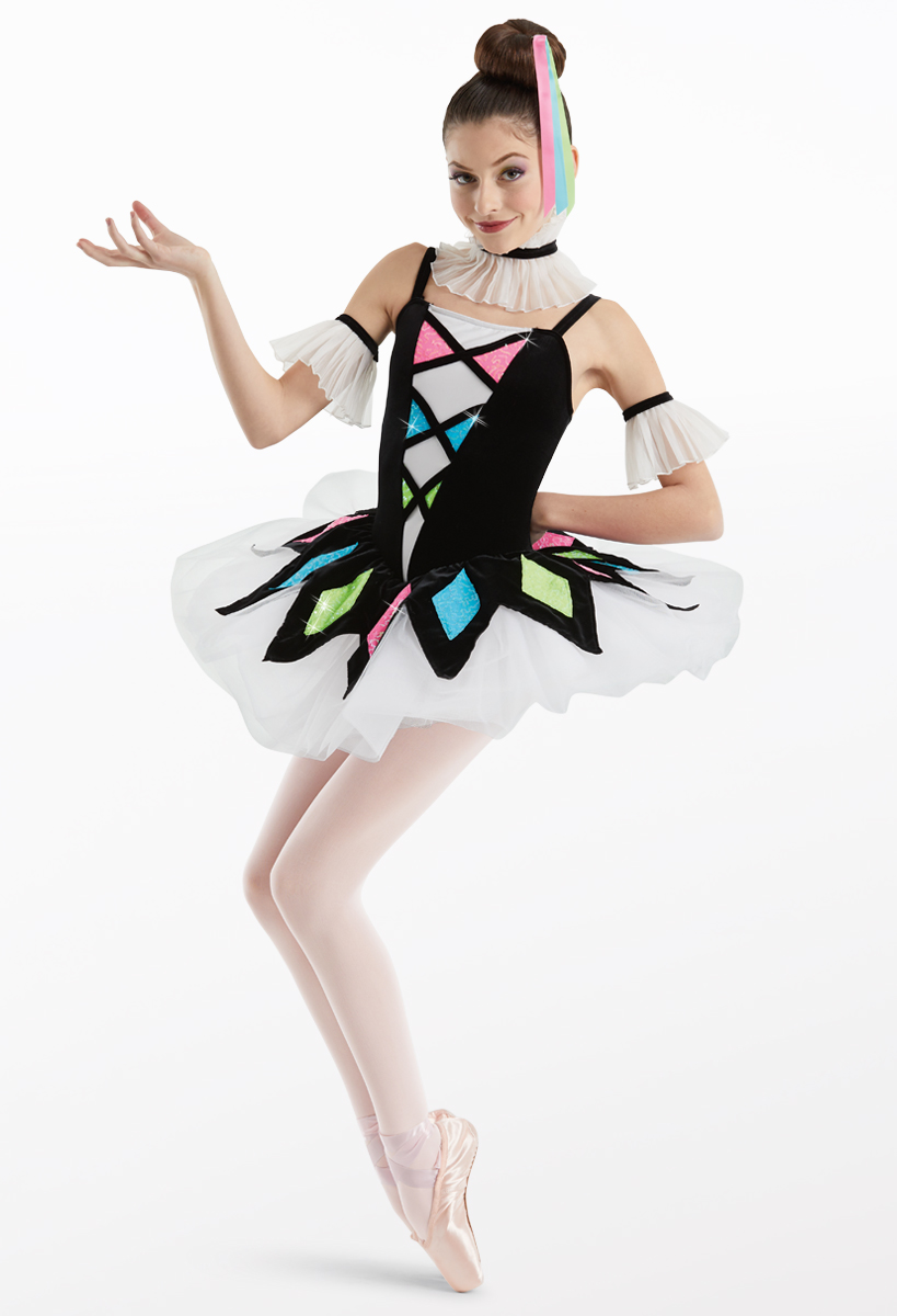 Harlequin Velvet Ballet Dance Dress Weissman®