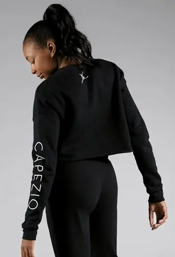 Capezio Logo Crop Sweatshirt