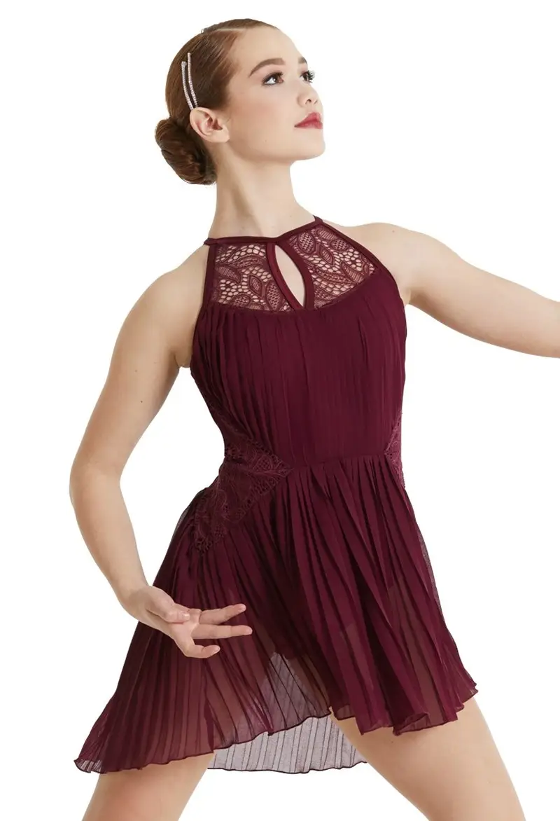 Halter Neck High Low Dress | Weissman