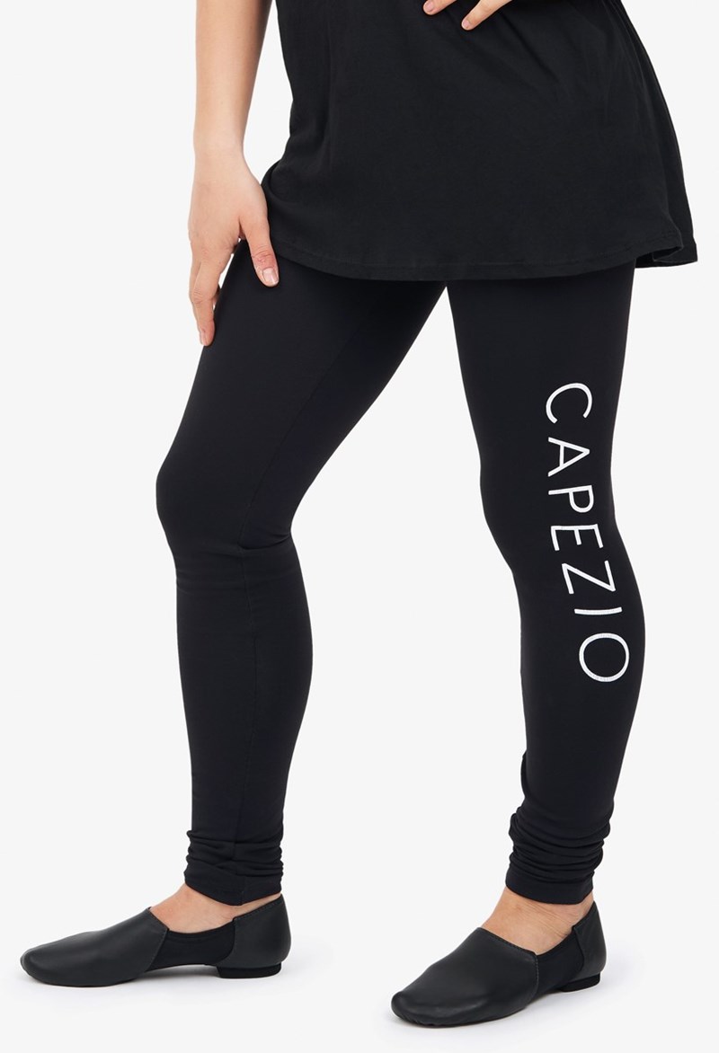 Capezio Logo Fitted Leggings