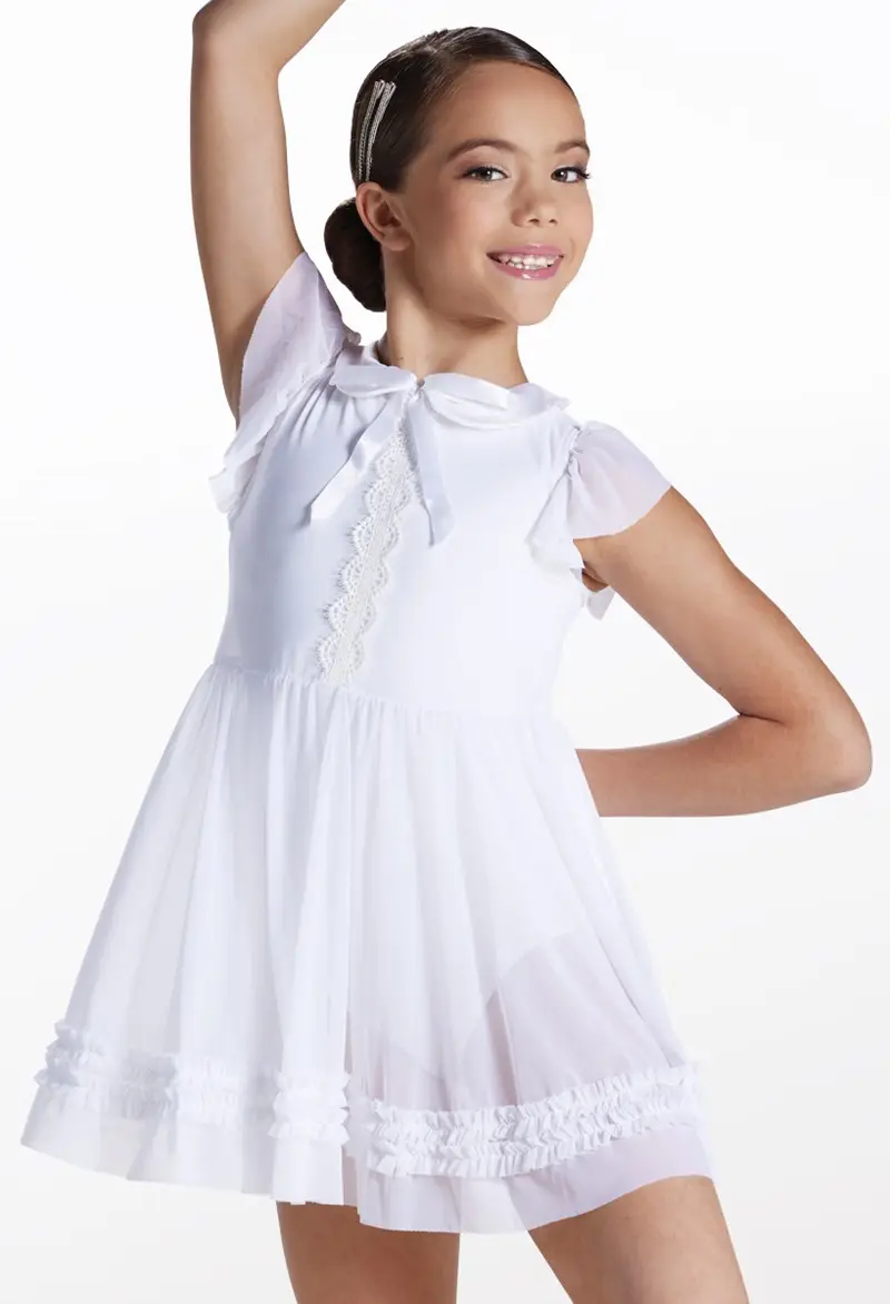 Ruffle Hem Day Dress | Weissman