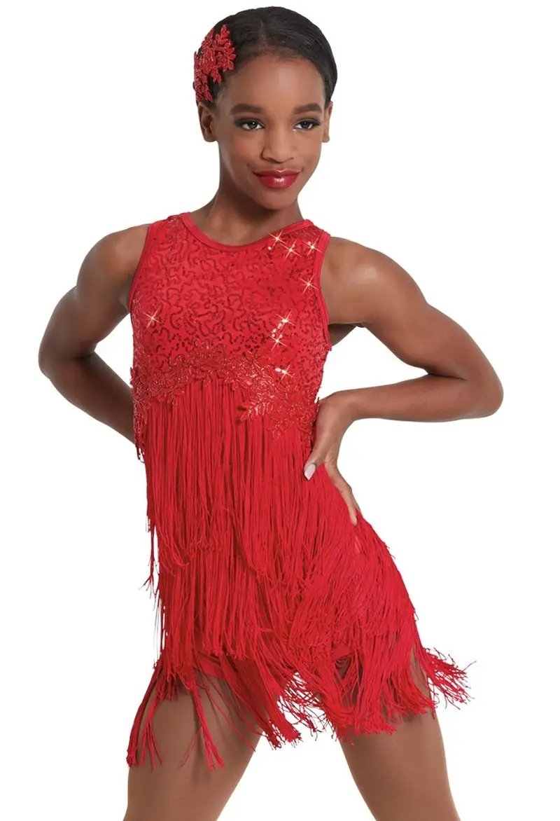 Layered Fringe Dress | Weissman Layered Fringe Dress | Weissman