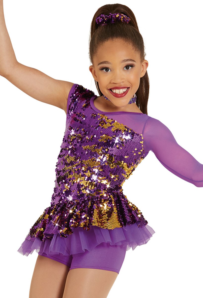 Ice Skating Weissman's Dance Costume Style 9692 Comes With H-Band Gymnastics 