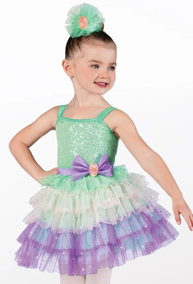 Tiered Ruffle Tutu Dance Dress | Weissman