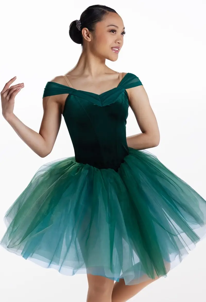sparkley green dress Green Professional Tutu – Beyond Tutus main image 1