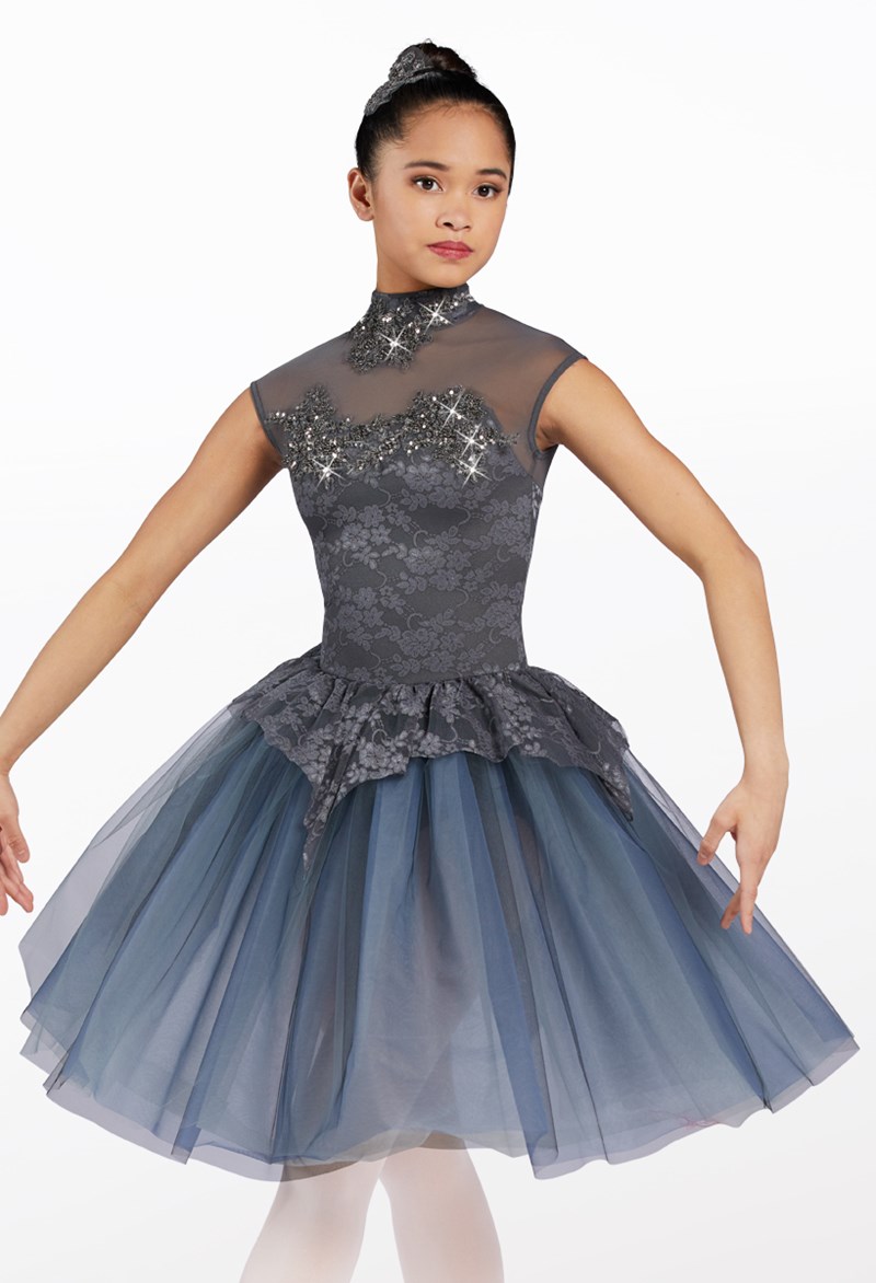Lace Mock Neck Degas Dance Dress | Weissman®