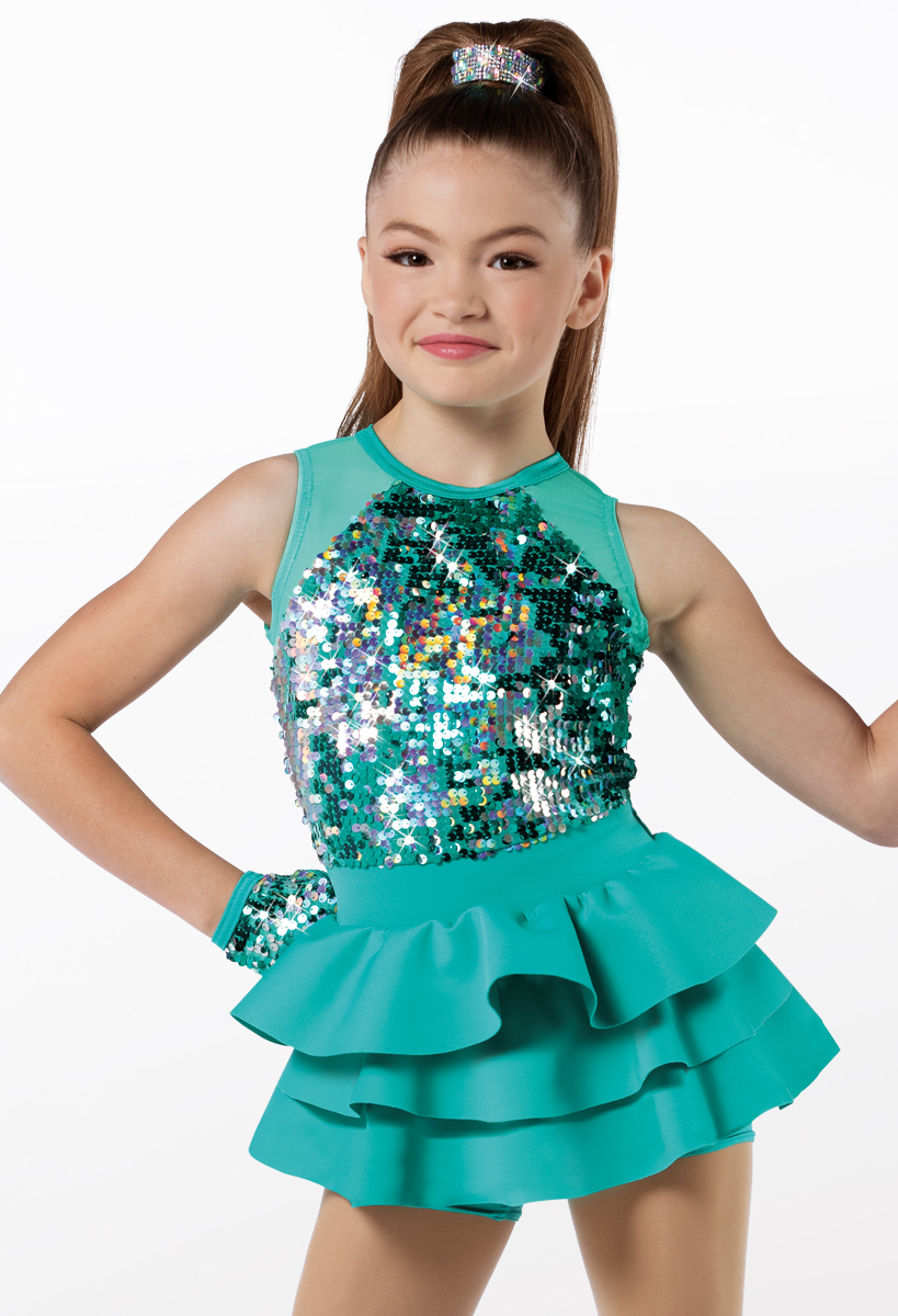 Dance Costume Weissman 13138 Multiple Sizes Jazz Sequin Tap Sequin ...