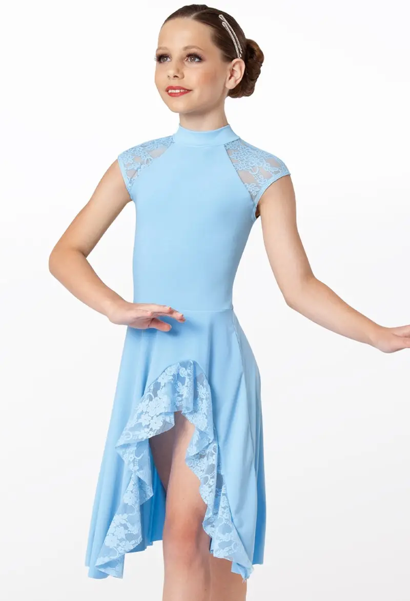 Lace Flounce Dress | Weissman Lace Flounce Dress | Weissman