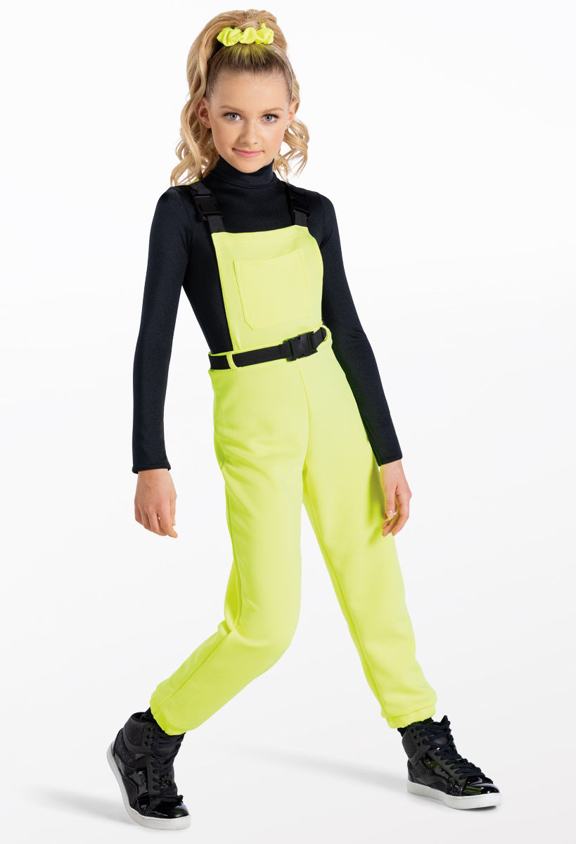 Dance Costume offers Competition Size Adult Medium Jumpsuit Pantsuit Suspenders Overall