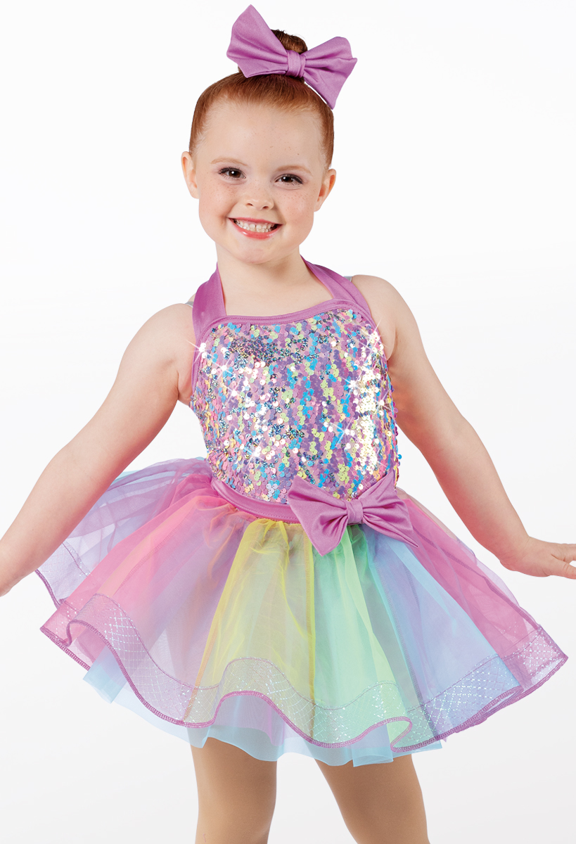 Neon 2024 rainbow dress