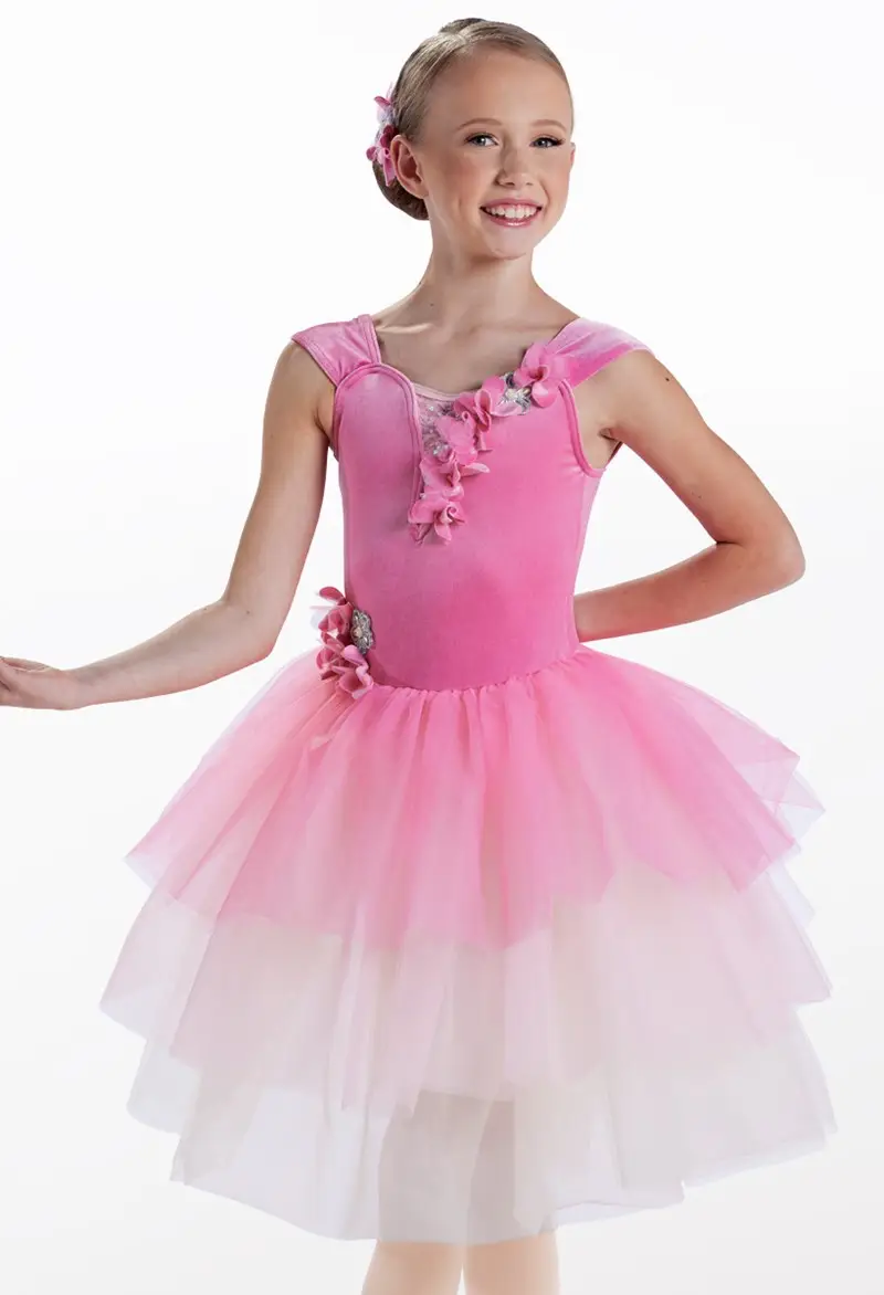Flower Petal 3-Tier Tutu Dance Dress | Weissman Flower Petal 3-Tier Tutu Dance Dress | Weissman