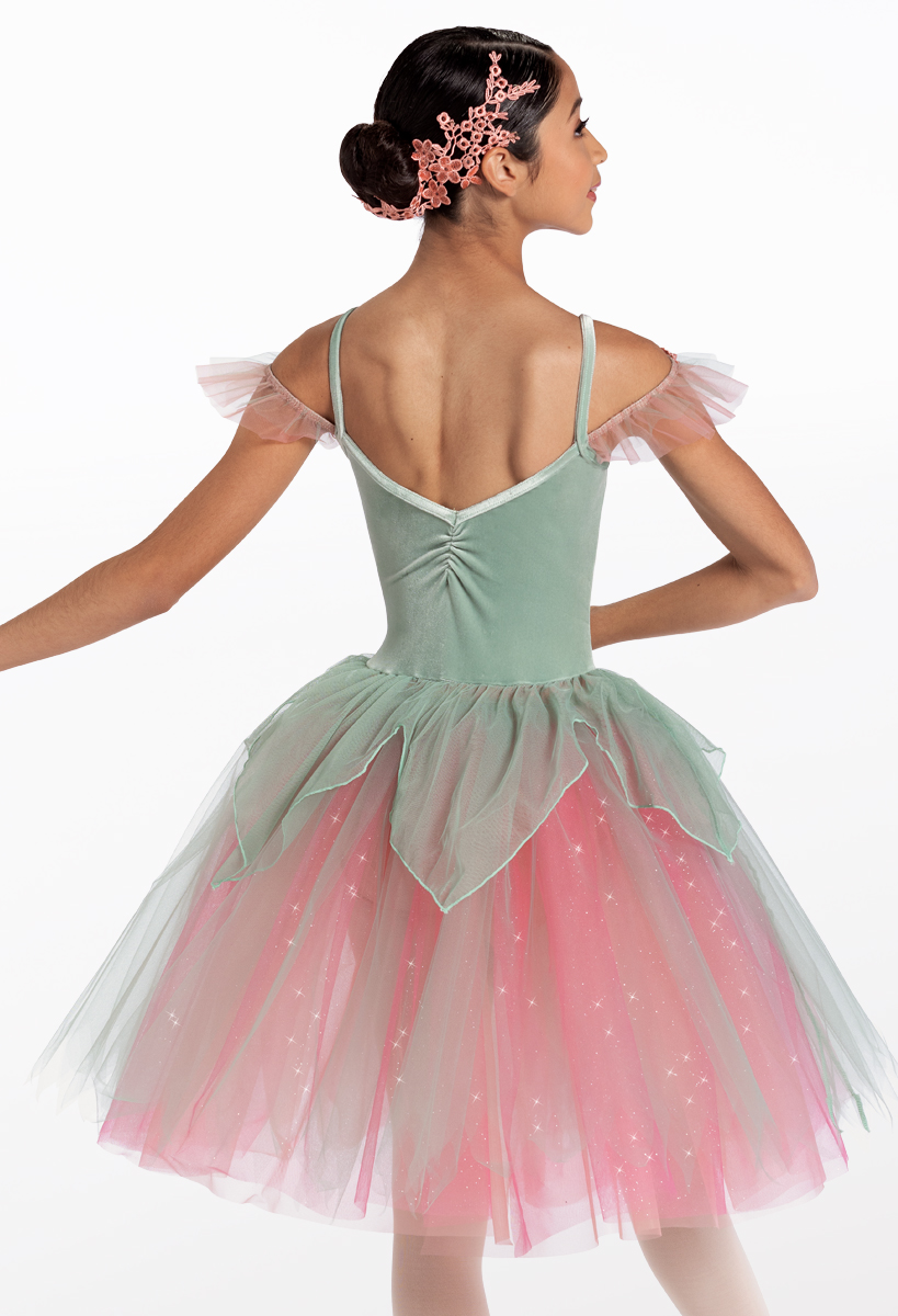 fairy ballet dress Green Forest Fairy Ballet Dress – STRETCH DANCE LTD main image 1