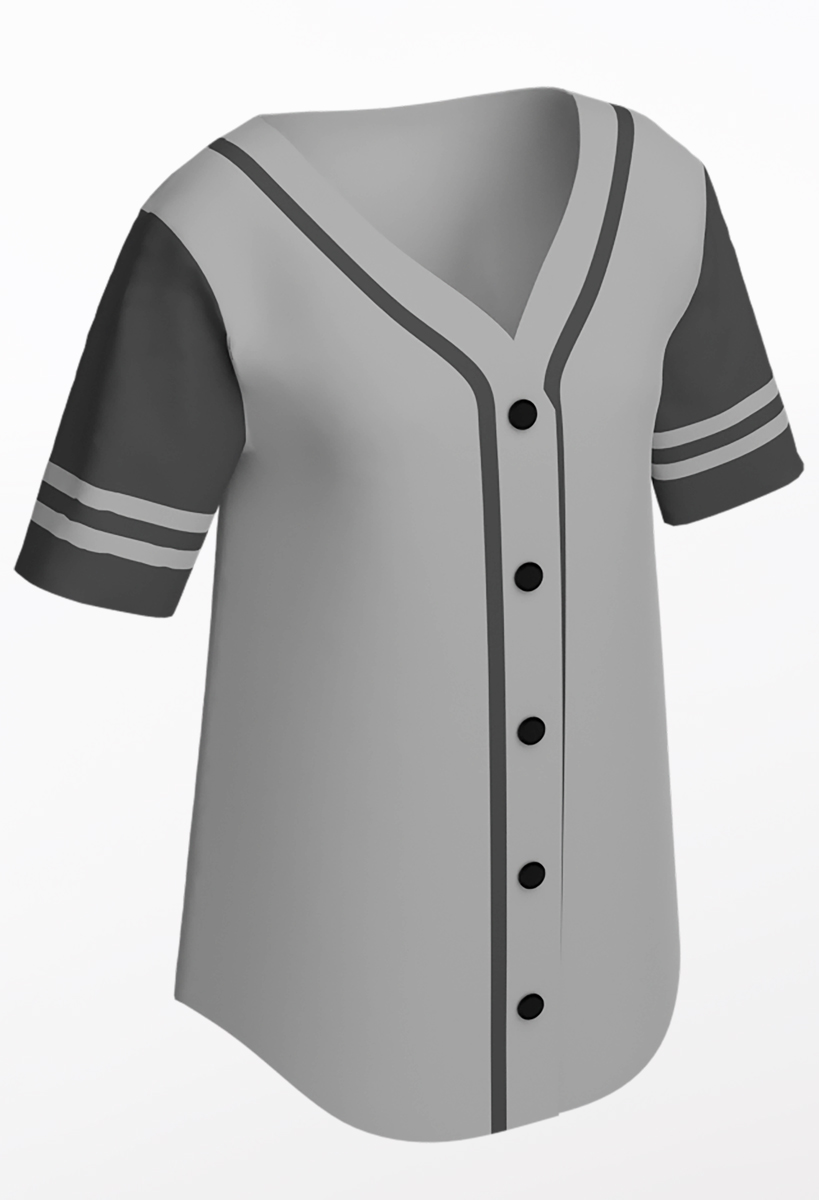Two Color Custom Baseball Jersey 