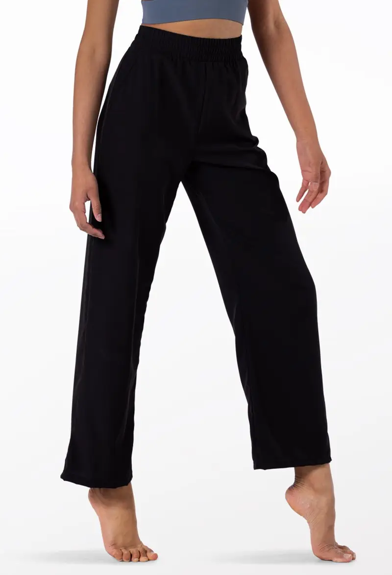 Woven Tech Pocket Wide Leg Dance Pants Balera™ 