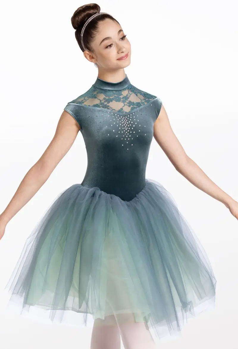 chinese dress ladies CADENCE lace Contemporary lyrical Dance Costume/ dress