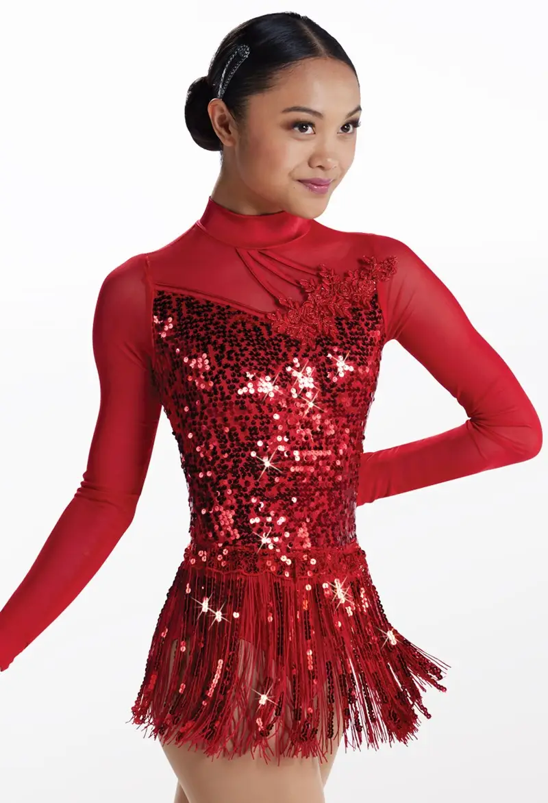 strapless open back dress Red Fringe Competition Latin Dance Dresses for Women Girls Crystal Long  Sleeves Salsa Rumba Chacha Professional Salsa Rumba Dancing Costumes –  Moderndancedress.com