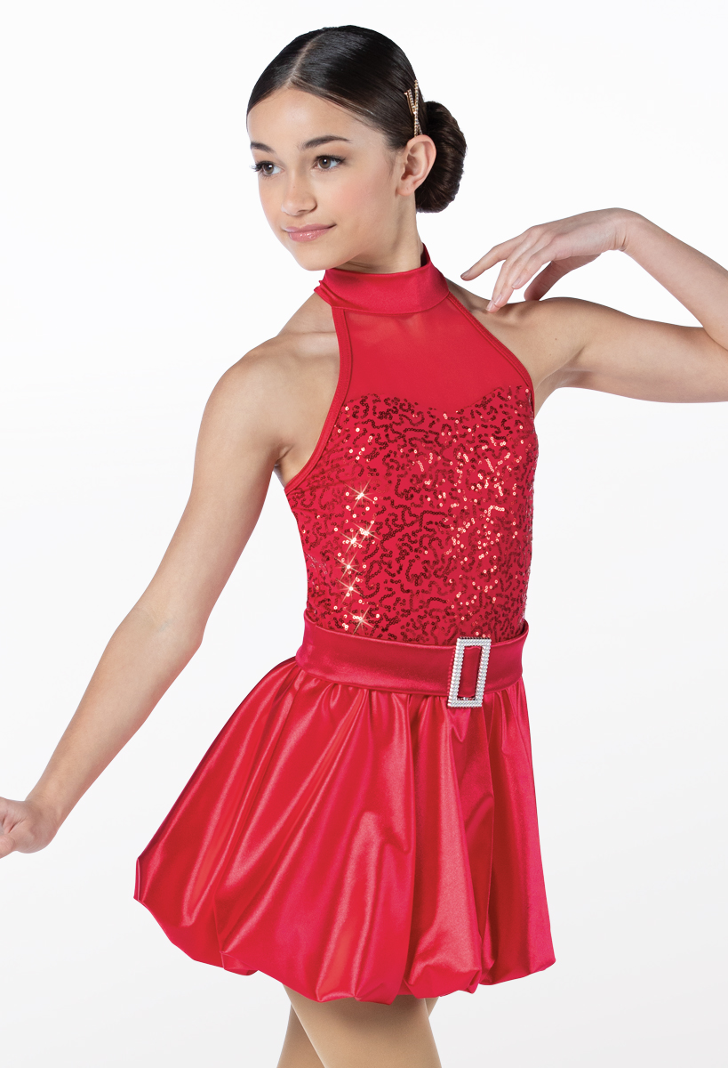 ■MOJO ESPIN(模造エスピン)Double button round fancy dress Marylin Sequin Dress | Marciano