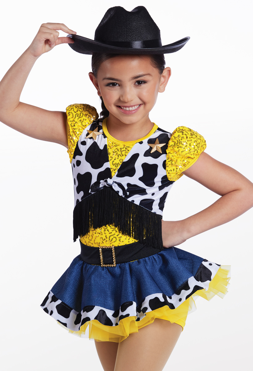 Cowgirl dance costume best sale