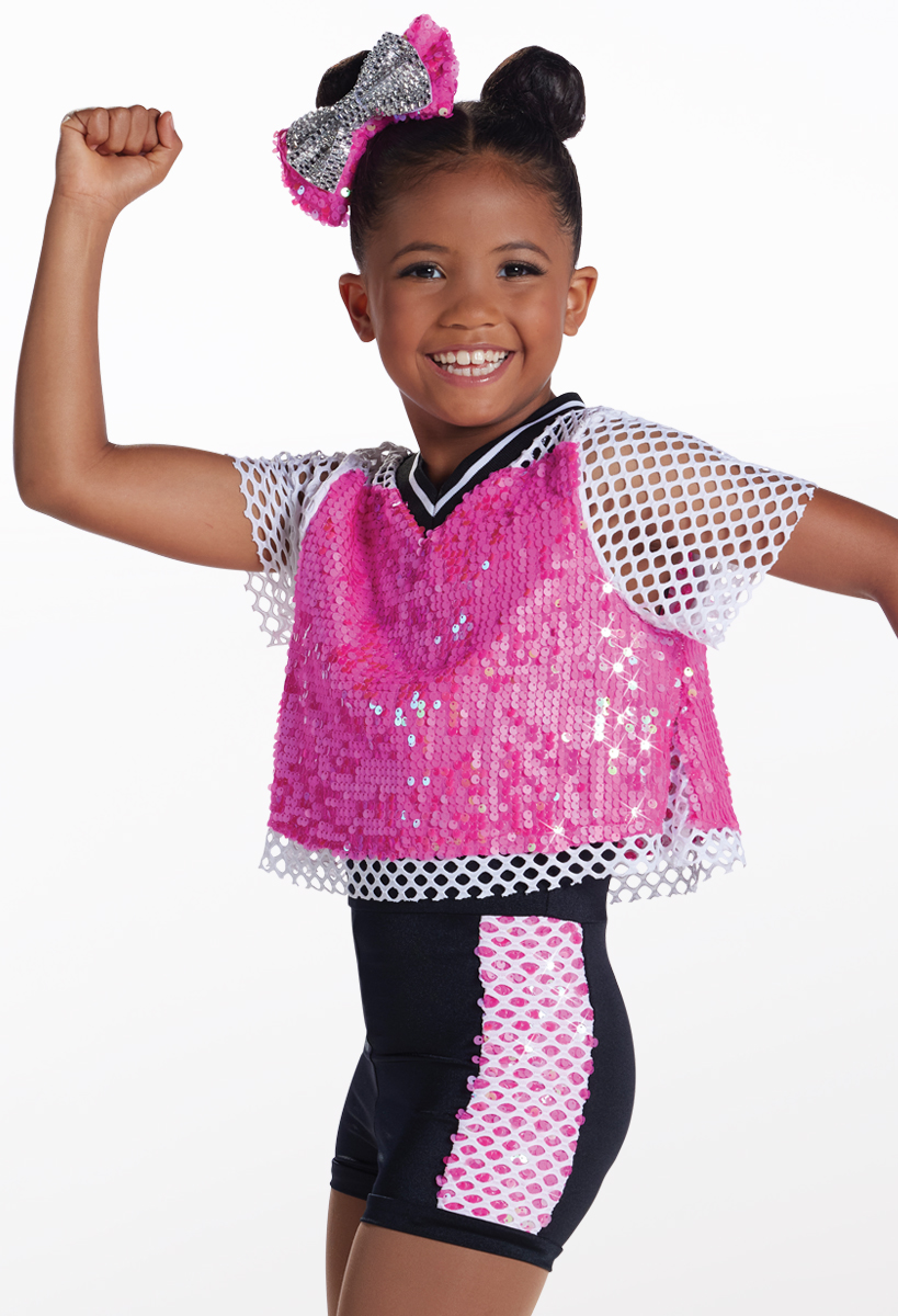 Sequin Jersey Sporty Dance Costume Set | Weissman®