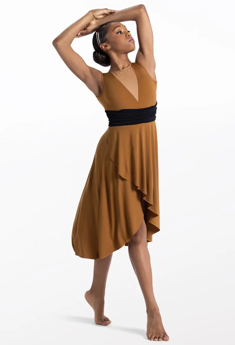knit long dress Antonia Rib Flare Maxi Knit Dress main image 1