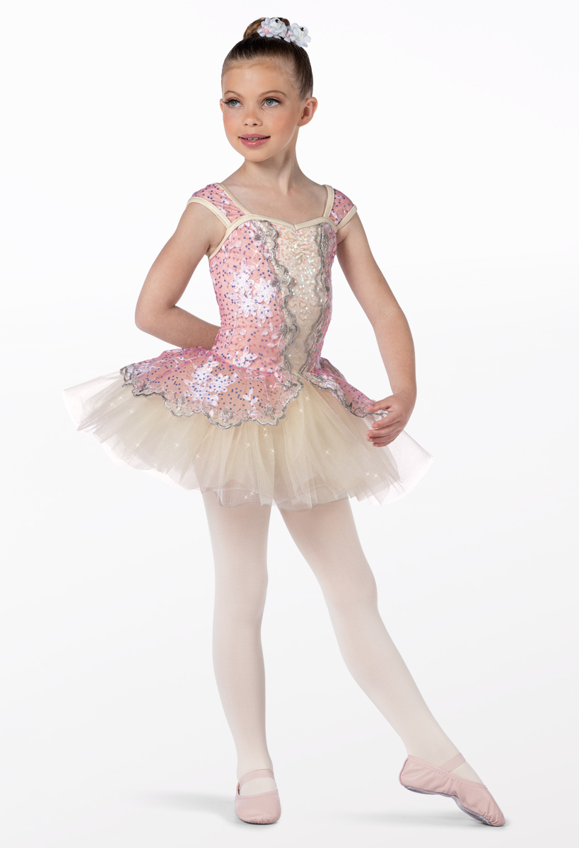 Sequin Embroidery Girls Ballet Costume | Weissman®