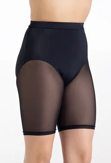 Power Mesh Biker Shorts