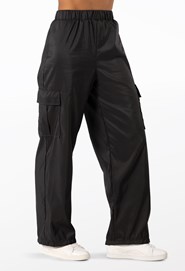  117126001 Draw String Training Black Pants With Skirt Modern  Dance Pants (M 165, Black) : Sports & Outdoors