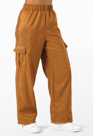 Brown Capri Dance Pants (Spandex) - 200+ Colors