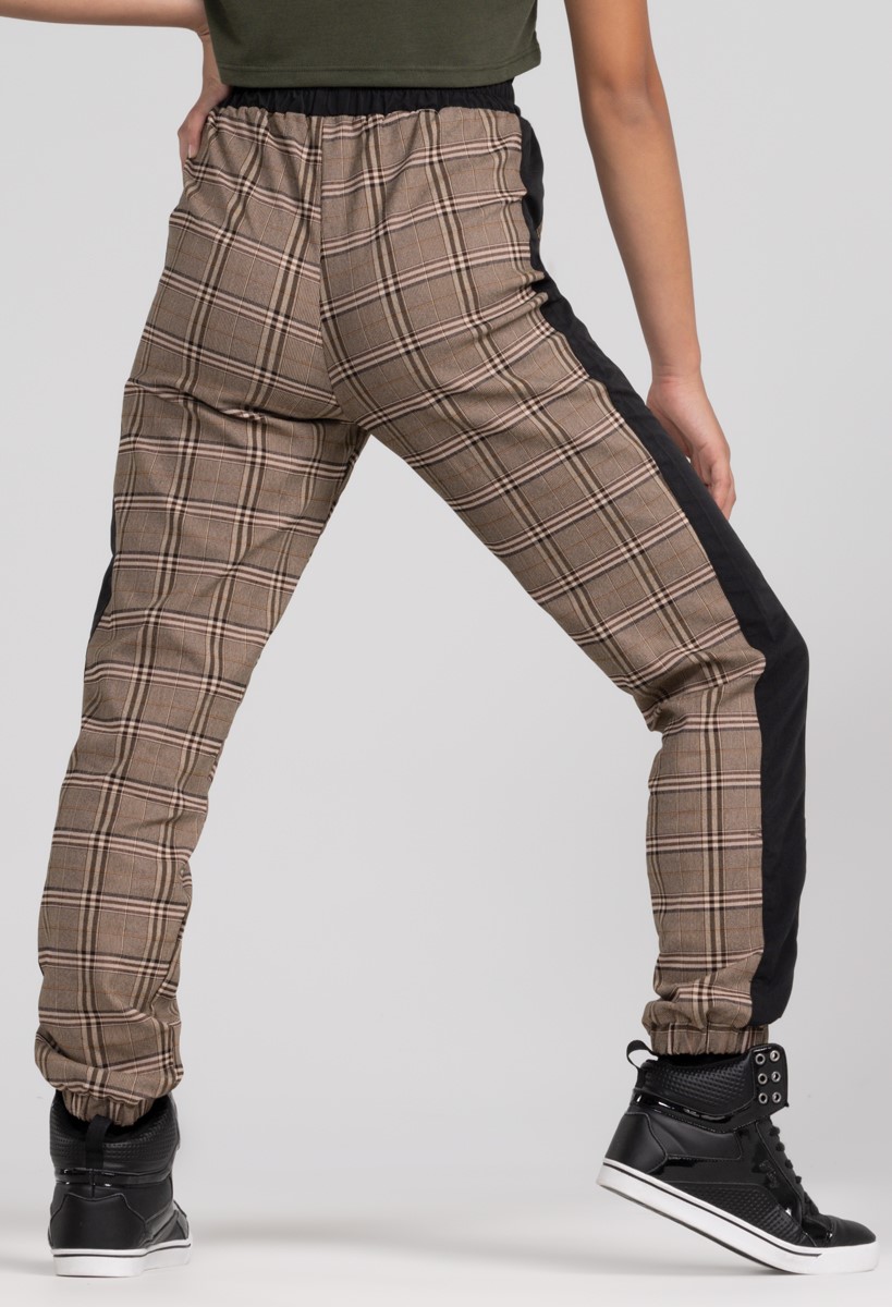 Knit Plaid Jogger Pants For Dance Weissman®
