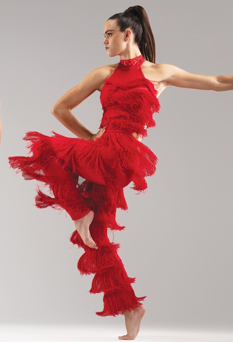 Fringed Jumpsuit Jazz Dance Costume Weissman®