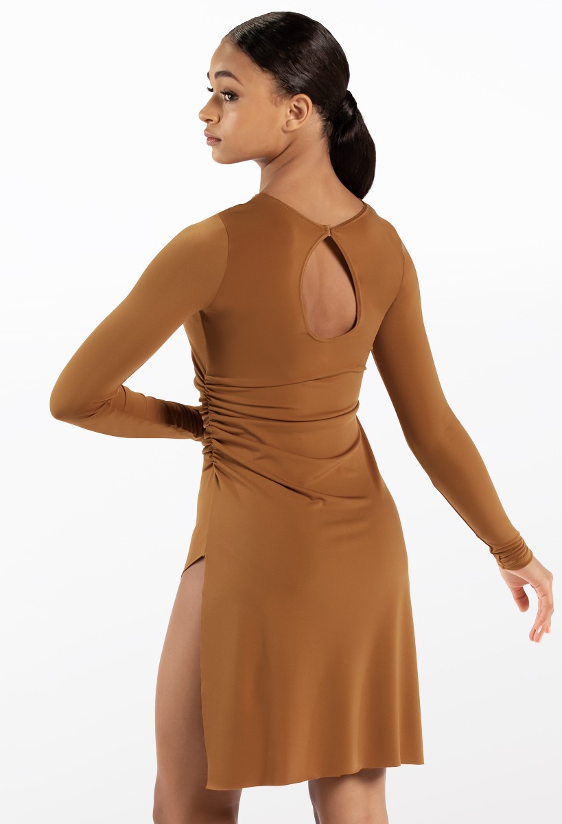 Ruched Matte Jersey Overdress - Balera Performance - Product no longer available for purchase Ruched Matte Jersey Overdress - Balera Performance - Product no longer available for purchase