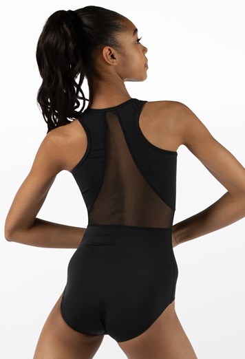 Zip Front Racerback Leotard For Dance FlexTek® 