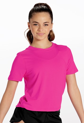 Ruched Back Drawstring Tee