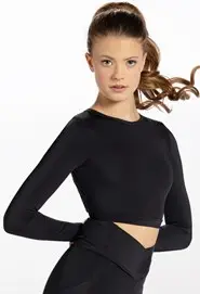 Long Sleeve Crop Top