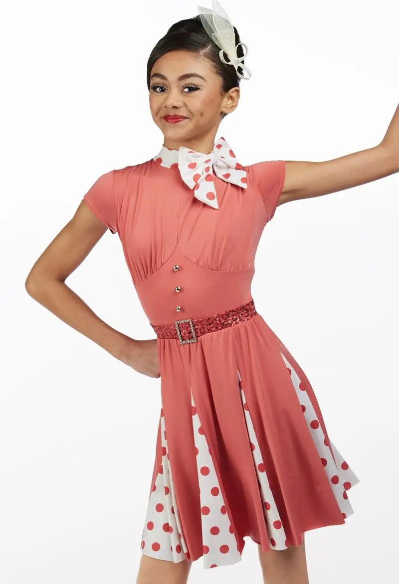 40s Polka Dot Dress Dance Costume | Weissman