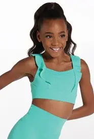 Ruffled Crop Top