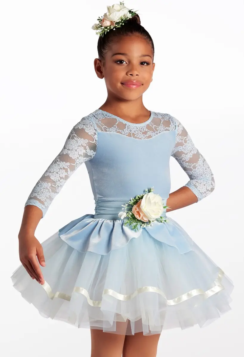 powdered blue dress Powder Blue Smocked Top Off Shoulder Mini Dress main image 0
