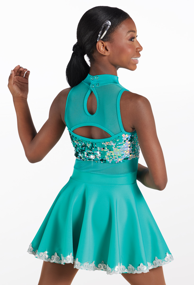 Mock Illusion Skater Dress For Dance | Weissman®