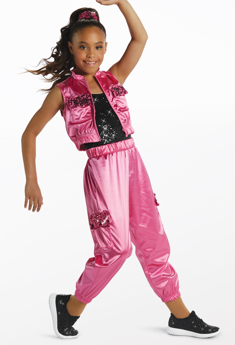 Satin Vest & Jogger Hip Hop Costume | Weissman®