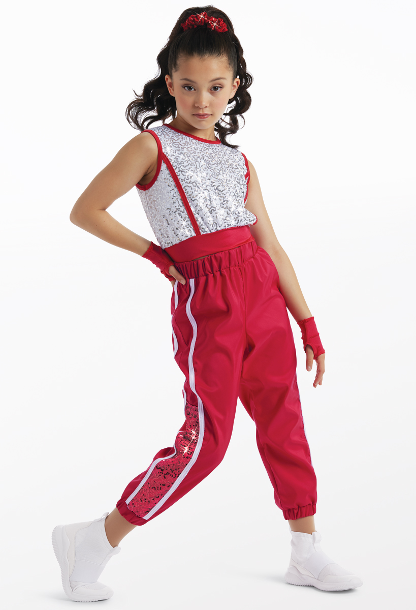XUP wide pants white Sサイズ エアロビクス ダンス