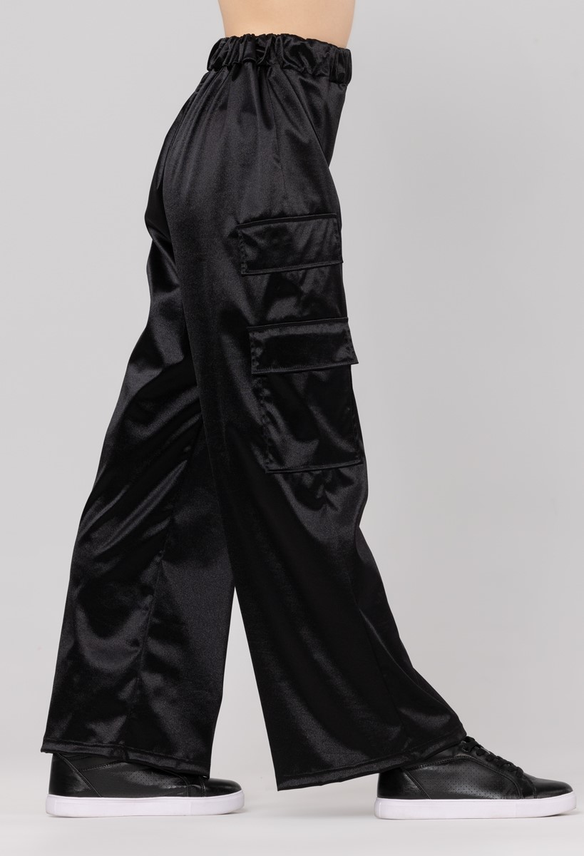 Satin Cargo Pants Dance Performance | Weissman®