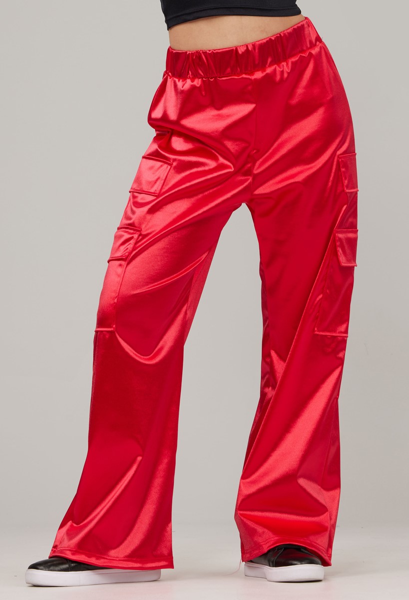 Satin Cargo Pants Dance Performance | Weissman®