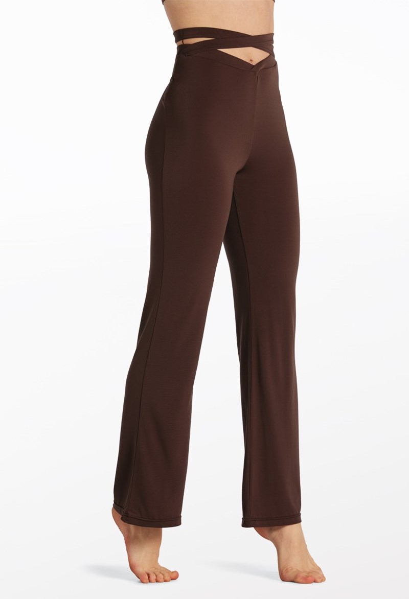Plus Size Bootcut Yoga Pants Bell Bottom Jazz Dress Pants Women
